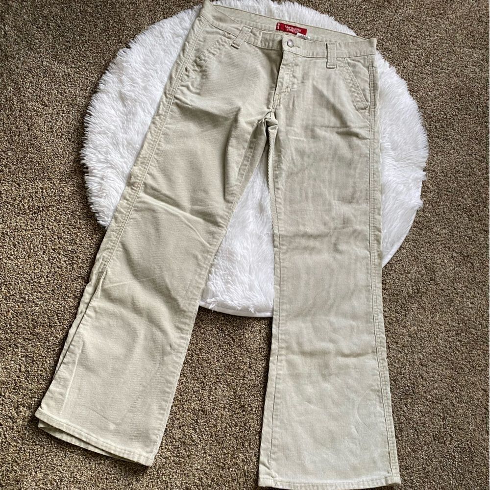Levi’s Low Slouch Stretch Corduroy Pants‎ Bootcut Size 11 JR Y2K Contemporary
